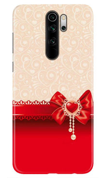 Gift Wrap3 Mobile Back Case for Redmi Note 8 Pro (Design - 36)