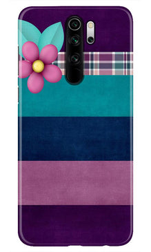 Purple Blue Mobile Back Case for Redmi Note 8 Pro (Design - 37)