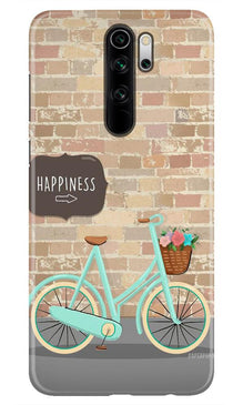 Happiness Mobile Back Case for Redmi Note 8 Pro (Design - 53)