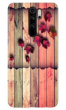 Wooden look2 Mobile Back Case for Redmi Note 8 Pro (Design - 56)