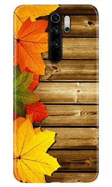 Wooden look3 Mobile Back Case for Redmi Note 8 Pro (Design - 61)
