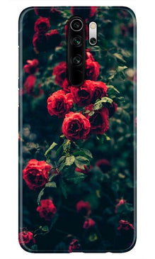 Red Rose Mobile Back Case for Redmi Note 8 Pro (Design - 66)
