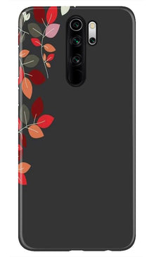 Grey Background Mobile Back Case for Redmi Note 8 Pro (Design - 71)