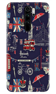 Love London Mobile Back Case for Redmi Note 8 Pro (Design - 75)