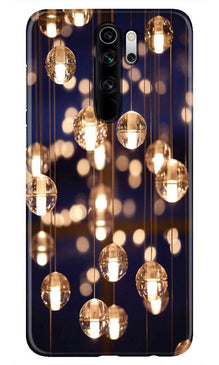Party Bulb2 Mobile Back Case for Redmi Note 8 Pro (Design - 77)