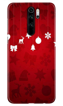 Christmas Mobile Back Case for Redmi Note 8 Pro (Design - 78)