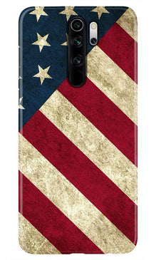 America Mobile Back Case for Redmi Note 8 Pro (Design - 79)
