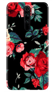 Red Rose2 Mobile Back Case for Redmi Note 8 Pro (Design - 81)