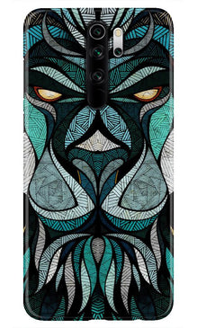 Lion Mobile Back Case for Redmi Note 8 Pro (Design - 97)