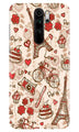 Love Paris Case for Xiaomi Redmi Note 8 Pro  (Design - 103)