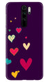 Purple Background Case for Xiaomi Redmi Note 8 Pro  (Design - 107)