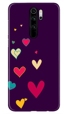 Purple Background Case for Xiaomi Redmi Note 8 Pro(Design - 107)