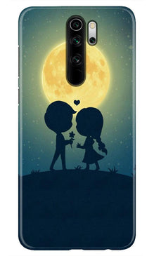 Love Couple Mobile Back Case for Redmi Note 8 Pro  (Design - 109) (Design - 109)