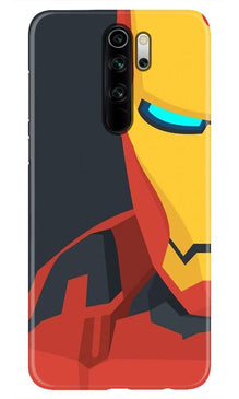 Iron Man Superhero Mobile Back Case for Redmi Note 8 Pro  (Design - 120) (Design - 120)