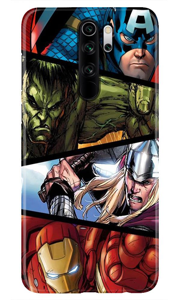 Avengers Superhero Case for Xiaomi Redmi Note 8 Pro  (Design - 124)