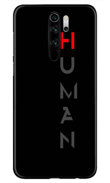 Human Mobile Back Case for Redmi Note 8 Pro  (Design - 141) (Design - 141)