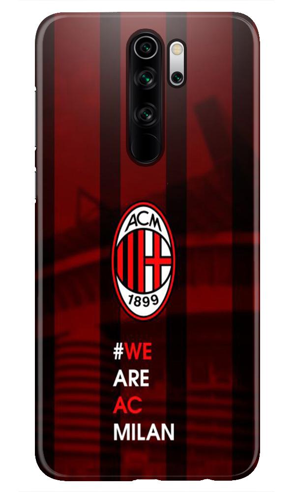 AC Milan Case for Xiaomi Redmi Note 8 Pro  (Design - 155)