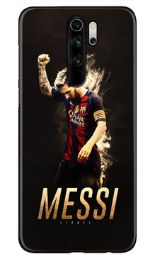 Messi Mobile Back Case for Redmi Note 8 Pro  (Design - 163) (Design - 163)