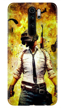 Pubg Mobile Back Case for Redmi Note 8 Pro  (Design - 180) (Design - 180)