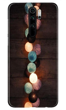 Party Lights Mobile Back Case for Redmi Note 8 Pro (Design - 209)