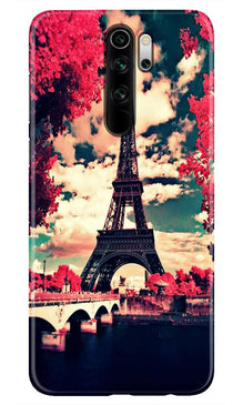 Eiffel Tower Mobile Back Case for Redmi Note 8 Pro (Design - 212)