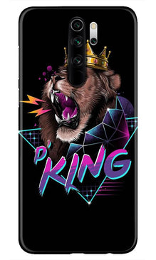 Lion King Mobile Back Case for Redmi Note 8 Pro (Design - 219)