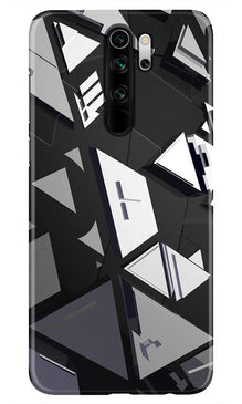 Modern Art Mobile Back Case for Redmi Note 8 Pro (Design - 230)