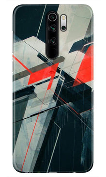 Modern Art Mobile Back Case for Redmi Note 8 Pro (Design - 231)