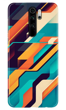 Modern Art Mobile Back Case for Redmi Note 8 Pro (Design - 233)