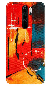 Modern Art Mobile Back Case for Redmi Note 8 Pro (Design - 239)