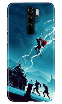Thor Avengers Mobile Back Case for Redmi Note 8 Pro (Design - 243)