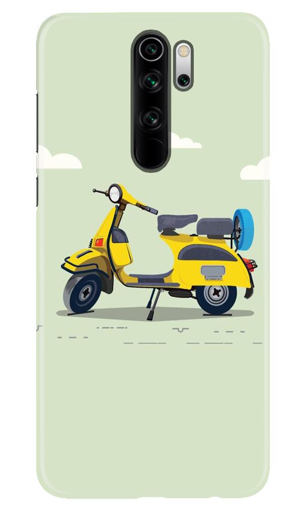 Vintage Scooter Case for Xiaomi Redmi Note 8 Pro (Design No. 260)