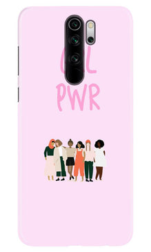 Girl Power Mobile Back Case for Redmi Note 8 Pro (Design - 267)
