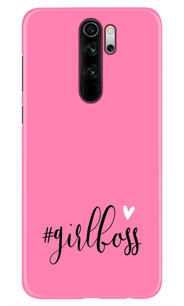 Girl Boss Pink Case for Xiaomi Redmi Note 8 Pro (Design No. 269)