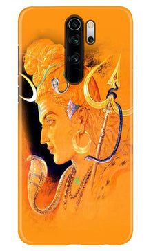 Lord Shiva Mobile Back Case for Redmi Note 8 Pro (Design - 293)