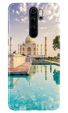 Taj Mahal Mobile Back Case for Redmi Note 8 Pro (Design - 297)