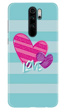 Love Mobile Back Case for Redmi Note 8 Pro (Design - 299)