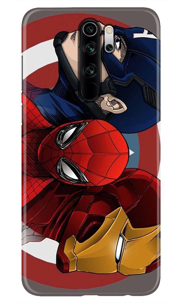Superhero Mobile Back Case for Redmi Note 8 Pro(Design - 311)