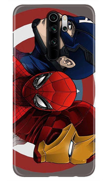 Superhero Mobile Back Case for Redmi Note 8 Pro  (Design - 311)
