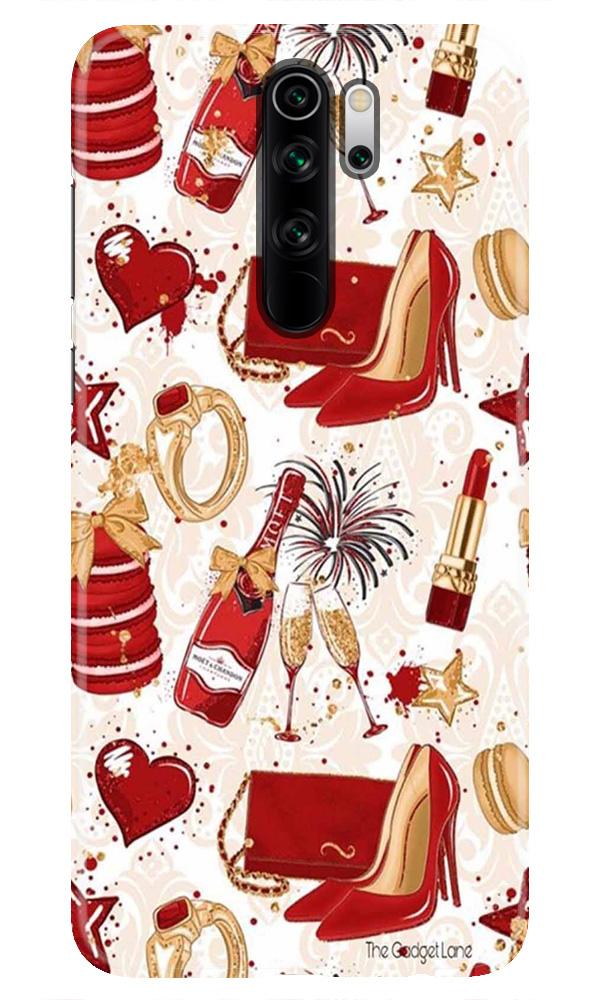 Girlish Mobile Back Case for Redmi Note 8 Pro  (Design - 312)