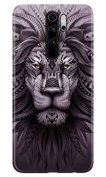 Lion Mobile Back Case for Redmi Note 8 Pro  (Design - 315)