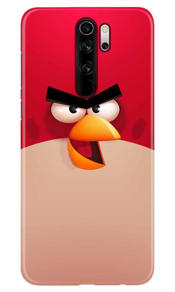 Angry Bird Red Mobile Back Case for Redmi Note 8 Pro(Design - 325)