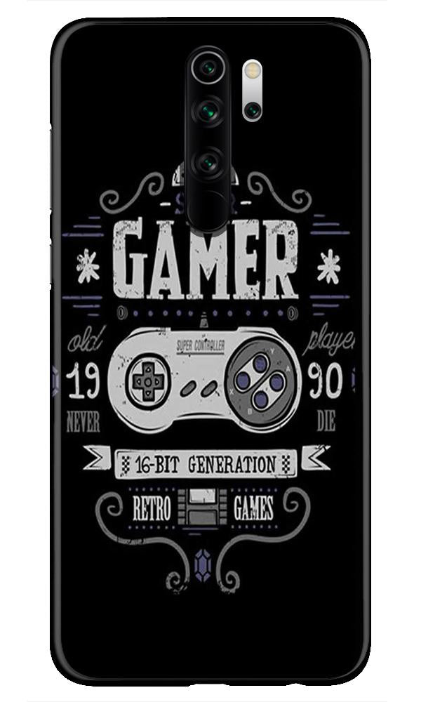 Gamer Mobile Back Case for Redmi Note 8 Pro(Design - 330)
