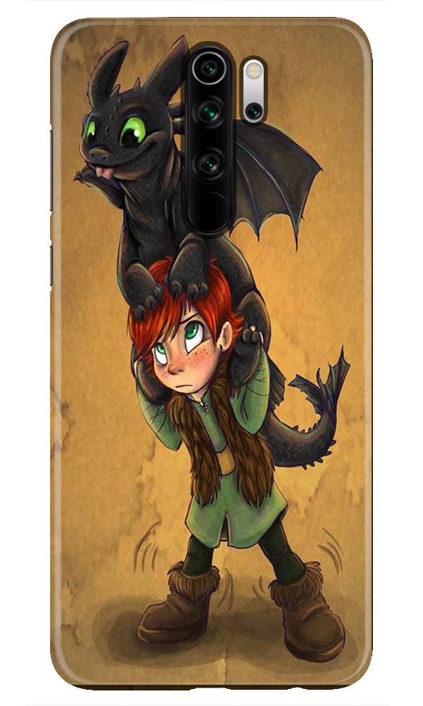 Dragon Mobile Back Case for Redmi Note 8 Pro  (Design - 336)
