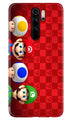 Mario Mobile Back Case for Redmi Note 8 Pro  (Design - 337)