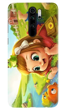 Baby Girl Mobile Back Case for Redmi Note 8 Pro  (Design - 339)