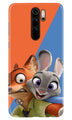 Cartoon Mobile Back Case for Redmi Note 8 Pro  (Design - 346)
