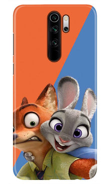 Cartoon Mobile Back Case for Redmi Note 8 Pro  (Design - 346)