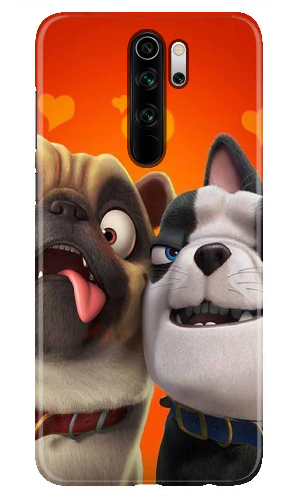 Dog Puppy Mobile Back Case for Redmi Note 8 Pro(Design - 350)
