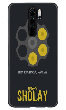 Sholay Mobile Back Case for Redmi Note 8 Pro(Design - 356)